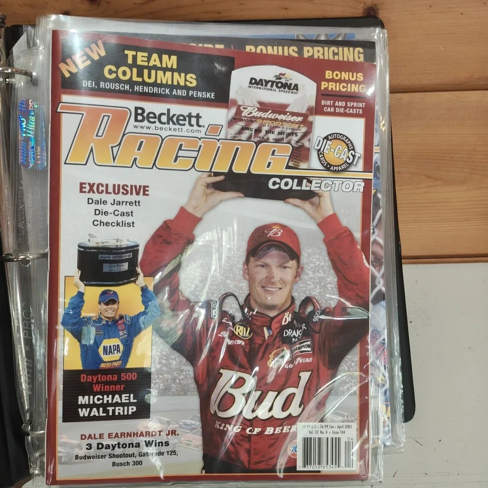 Vintage Beckett Racing Magazine April 2003 Near Mint Protective Sleeved